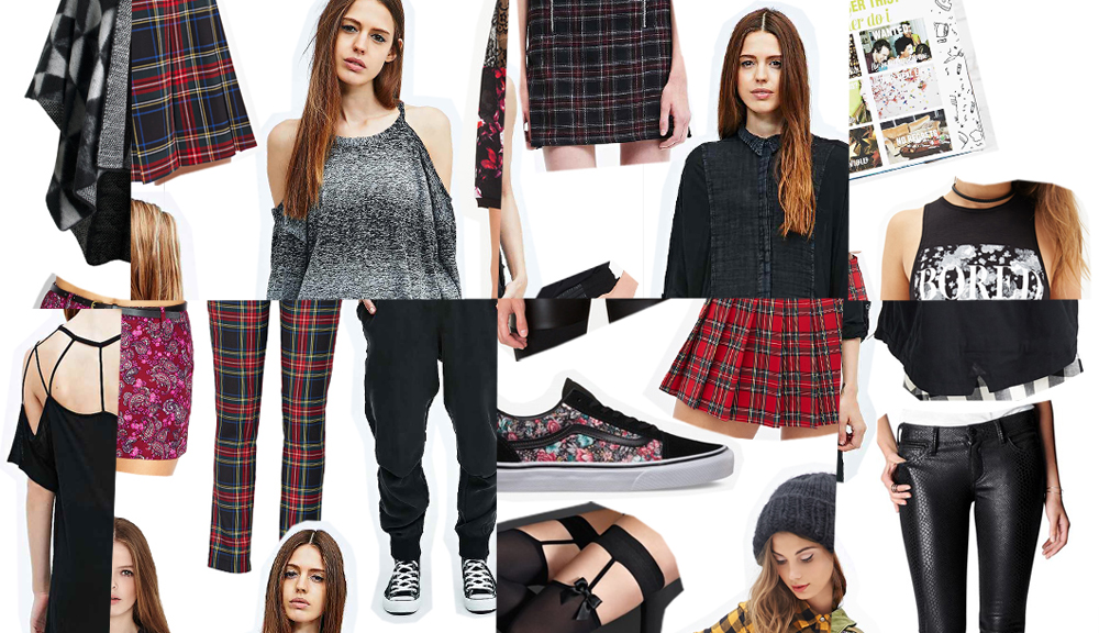 Glamour Shopping Week Picks Herbst 2014 Karo Layer Vans Forever 21, Reverse, Parka, Star Wars, Poncho, Urban Outfitters, Cut Out, Sparkle & Fade, Katzen, Cap, Lichterkette, Schuhe, Shorts, Lomo, La Sardina, Paisley, Kunstleder, Overall Sweater, Faltenrock, Skorts, Jeans, Destroyed, Hunkemöller, Overknee